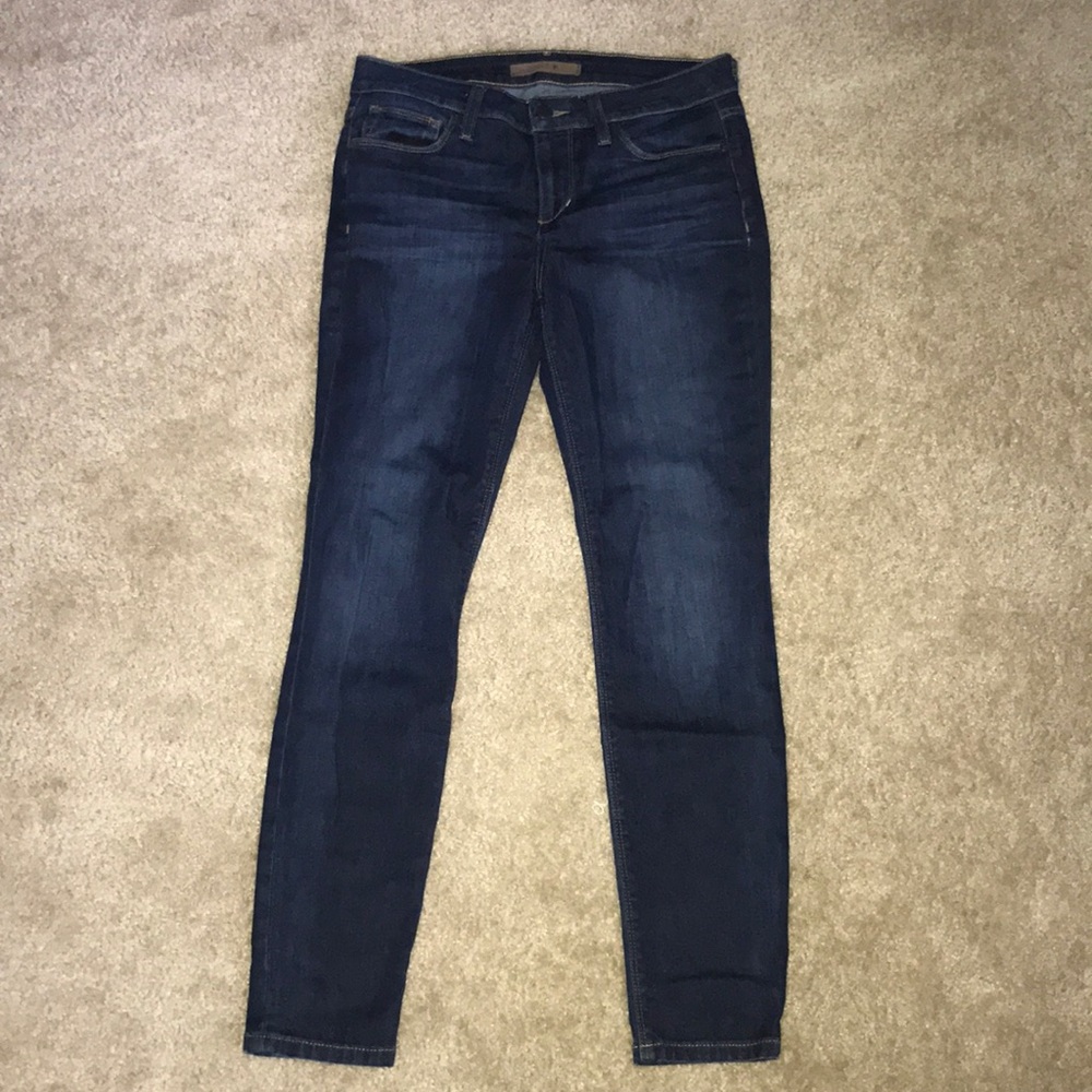 Joe's dark wash skinny ankle